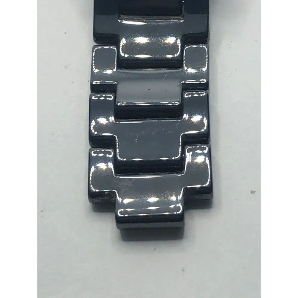 Michael Kors Watch Parts Blue Ceramic Crystal Case 38mm Band 20mm PJ38